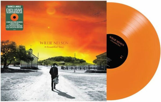 "Vinyl Record Title - Transatlantic Vinyl RecordsWillie Nelson - Beautiful Time (Orange Vinyl) USA imported Vinyl.