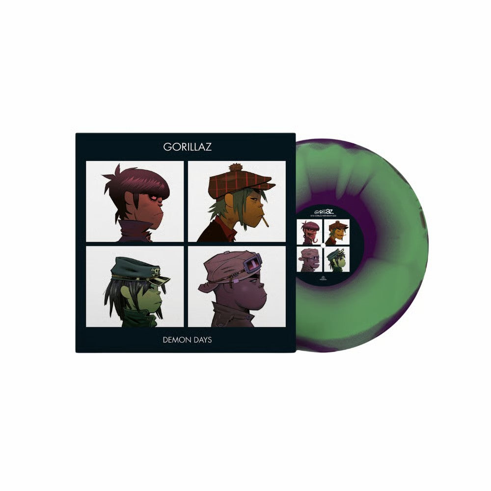 Gorillaz -Gorillaz (Camouflage Green, Brown & Black Vinyl)-Colour Vinyl.