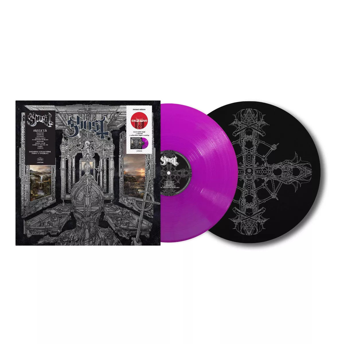 "Vinyl Record Title - Transatlantic Vinyl RecordsGhost - Skeletá (USA Import Exclusive) Lavender Colour - With Slip Mat.