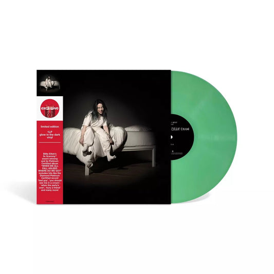 "Vinyl Record Title - Transatlantic Vinyl RecordsBillie Eilish - When we fall asleep, Where do we go? Exclusive, Glow in the Dark Vinyl