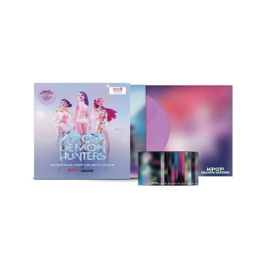 KPop- Demon Hunters Cast, HUNTR/X, Saja Boys-USA Exclusve Vinyl.
