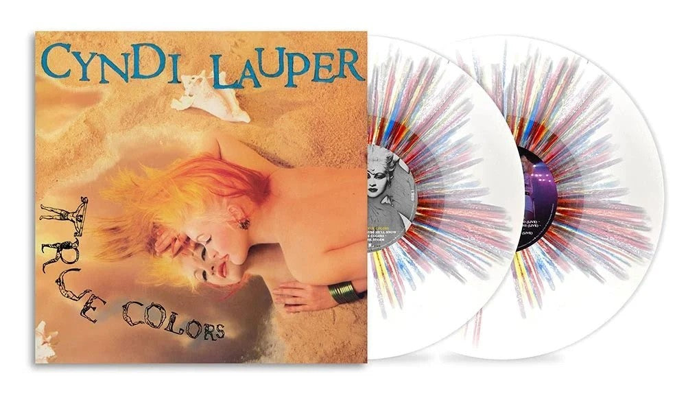 Cyndi Lauper-True Colors (40th Anniversary) (Rainbow Sprinkle Vinyl) 2 LPS
