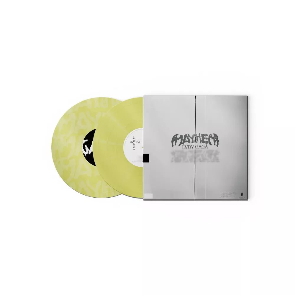 "Vinyl Record Title - Transatlantic Vinyl RecordsLADY GAGA - Mayhem - Lemon Colour Vinyl - With Poster. USA import Vinyl.