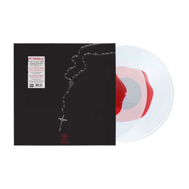 "Vinyl Record Title - Transatlantic Vinyl RecordsMy Chemical Romance - Three Cheers for Sweet Revenge - USA Import - Red White Ghostly vinyl