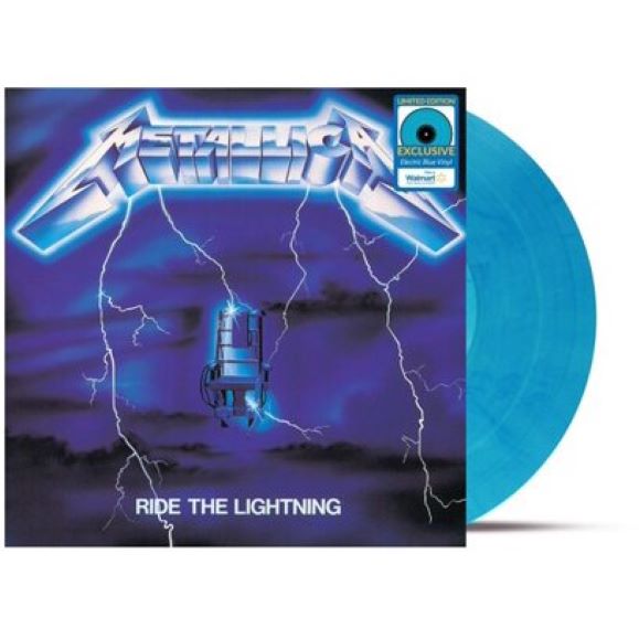 "Vinyl Record Title - Transatlantic Vinyl RecordsMetallica - Ride the Lightining - Colbalt Blue Vinyl - USA Import Vinyl Record.