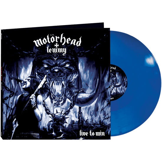 "Vinyl Record Title - Transatlantic Vinyl RecordsMotorhead - Live to Win. USA Exclusive - Pink, Red or Blue.