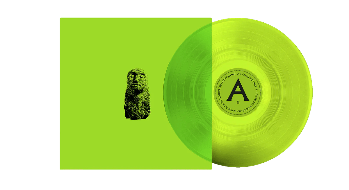 "Vinyl Record Title - Transatlantic Vinyl RecordsØXN Cruel Mother - The Remixes - Lime Green Translucent Vinyl. Made in Republic of Ireland