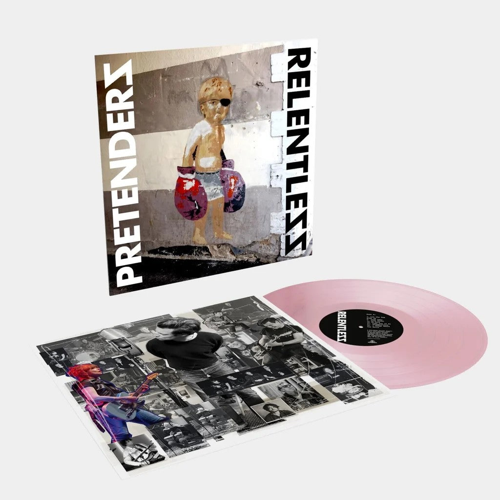 The Pretenders-Relentless- Pink Black Swirls- USA Exclusive Vinyl.