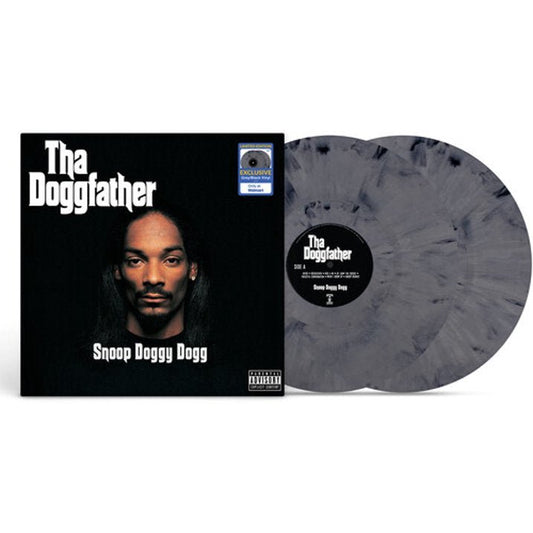 "Vinyl Record Title - Transatlantic Vinyl RecordsSnoop Doggy Dogg - Tha Doggfather - USA Exclusive Import Vinyl Record - Grey Black Wave Colored NEW