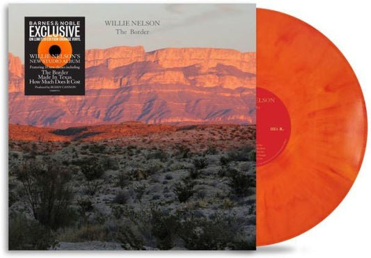 "Vinyl Record Title - Transatlantic Vinyl RecordsWillie Nelson - The Border [Orange Vinyl] [USA Exclusive import]