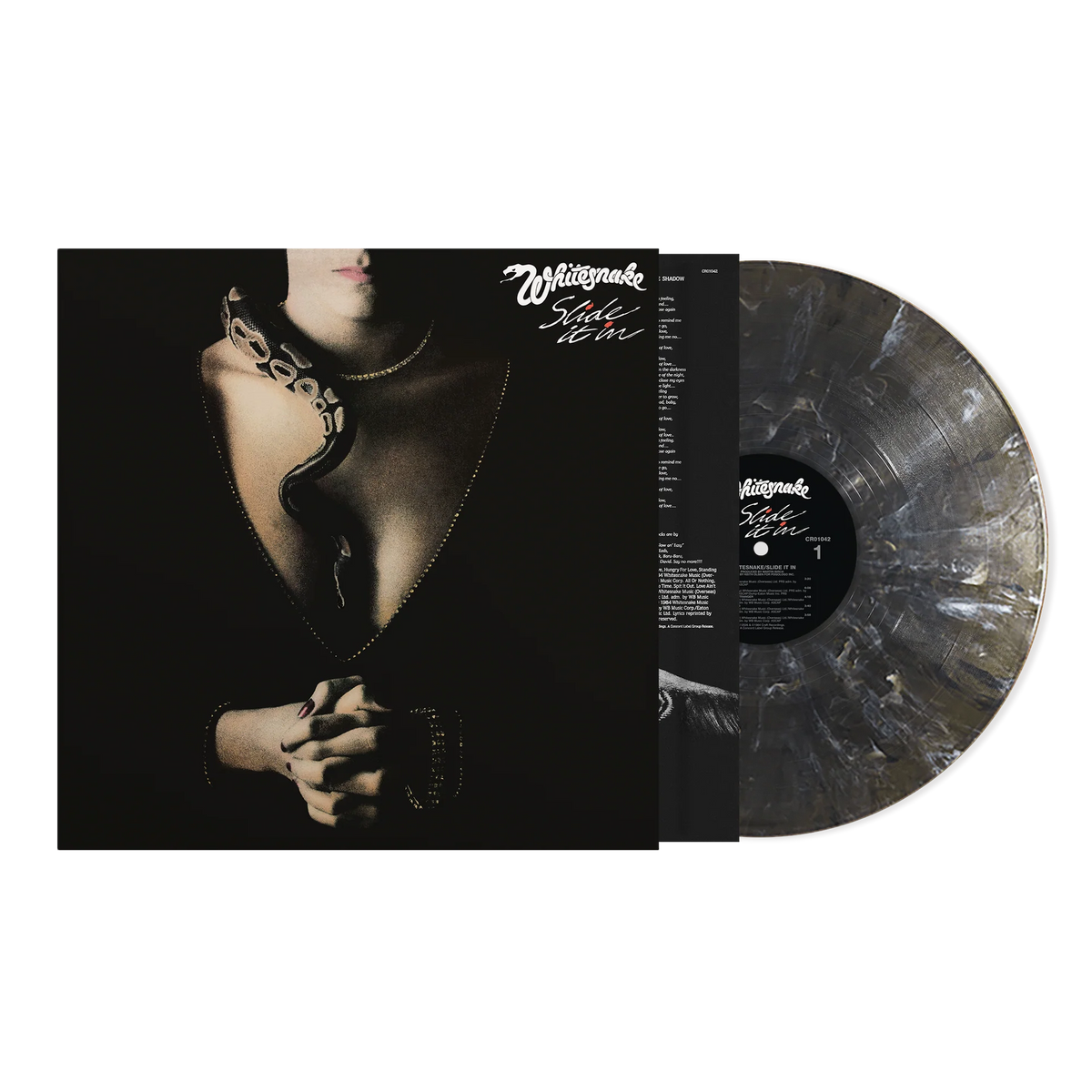 Whitesnake- Slide it in- USA Exclusive Vinyl-gray-black-ash-Vinyl.