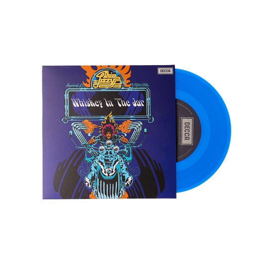 "Vinyl Record Title - Transatlantic Vinyl RecordsThin Lizzy - Whisky in The Jar - 7" - Rare Colour Vinyl - USA Import. Blue Vinyl.
