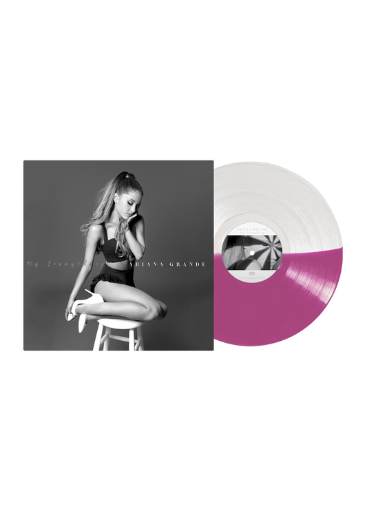 Ariana Grande-my everything Vinyl= (half clear/purple)-Exclusive USA.