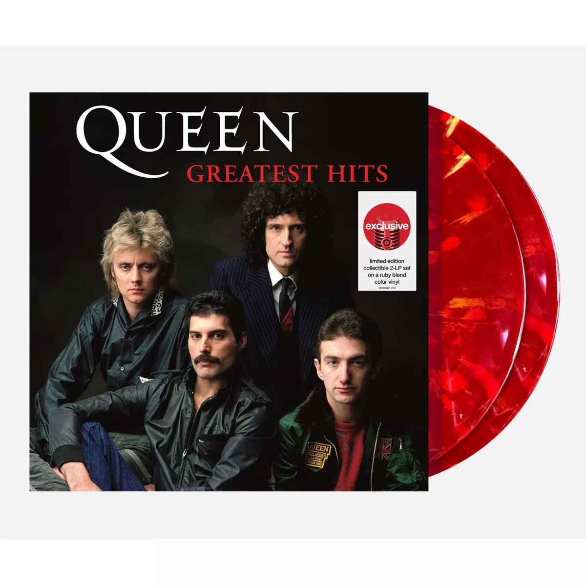 "Vinyl Record Title - Transatlantic Vinyl RecordsQueen - Greatest Hits - Ruby Red Vinyl - 2 LP Set - USA Import Vinyl.
