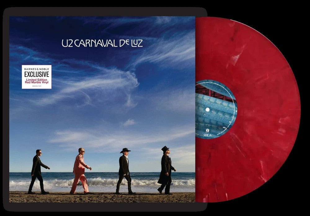 U2-Carnaval De Luz (180g)-USA Transatlantic Vinyl Record Exclusive.Red Vinyl.